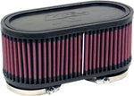 K&N Clamp On Air Filters For Suzuki GS 500 E 1989-2007 - Black Red