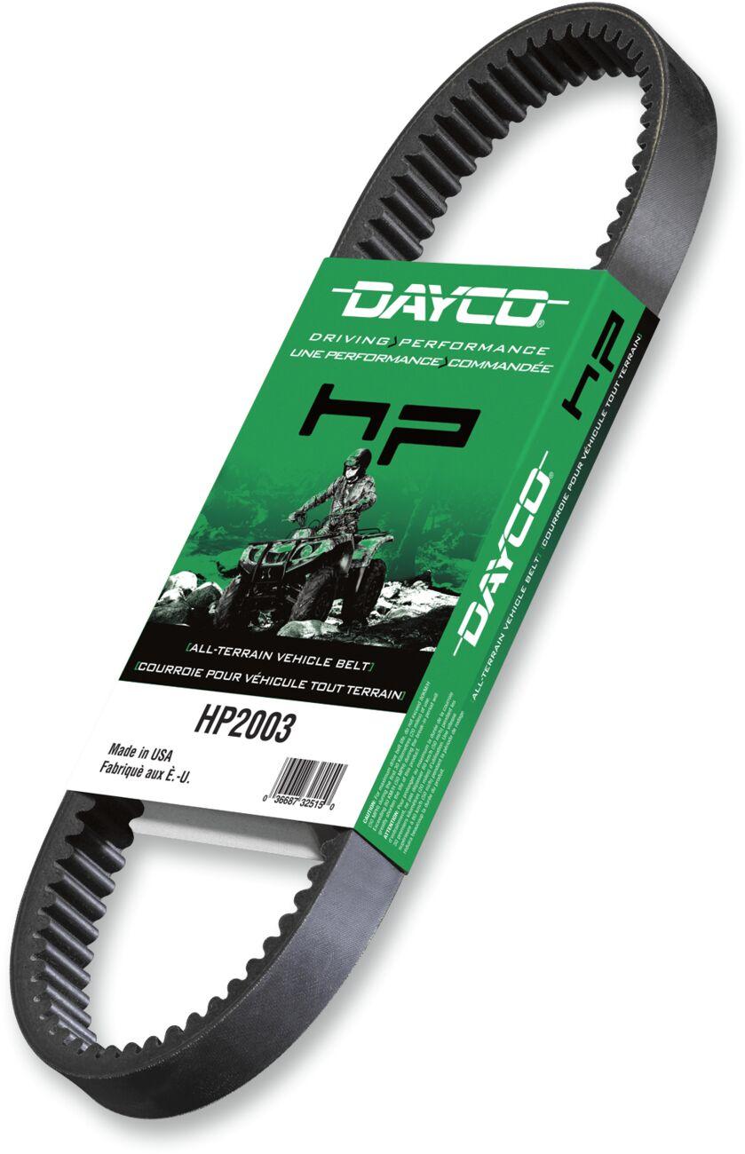 Dayco High Performance Drive Belt For Polaris 455 4X4 2001 - Black