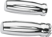 Pro-One Standard Billet Grips For Harley Davidson FLD 1690 2012-2013 - Chrome