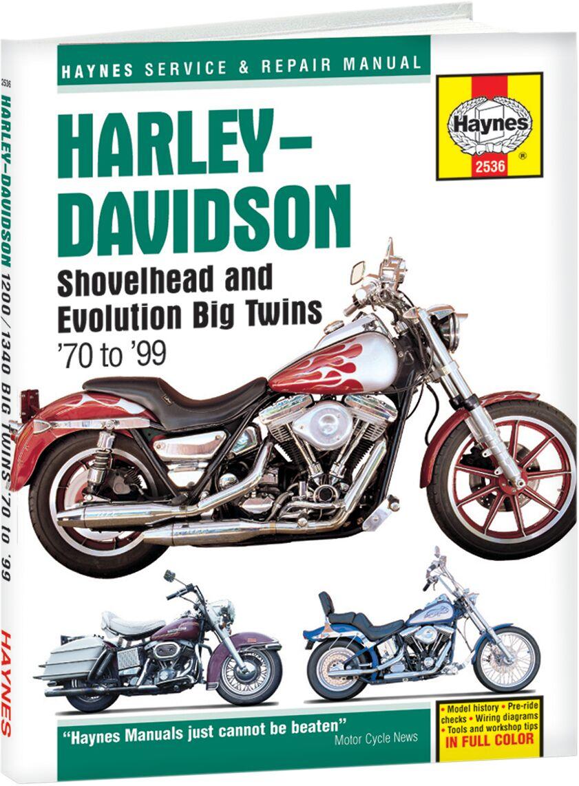 Haynes Repair Manual For Harley Davidson FL 1200 1970-1977