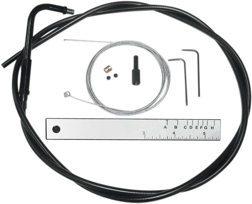 Magnum Shielding BYO Build Your Own Control Cable Kit For Harley Davidson FLD 1690 2012-2013 132 cm (52") - Black
