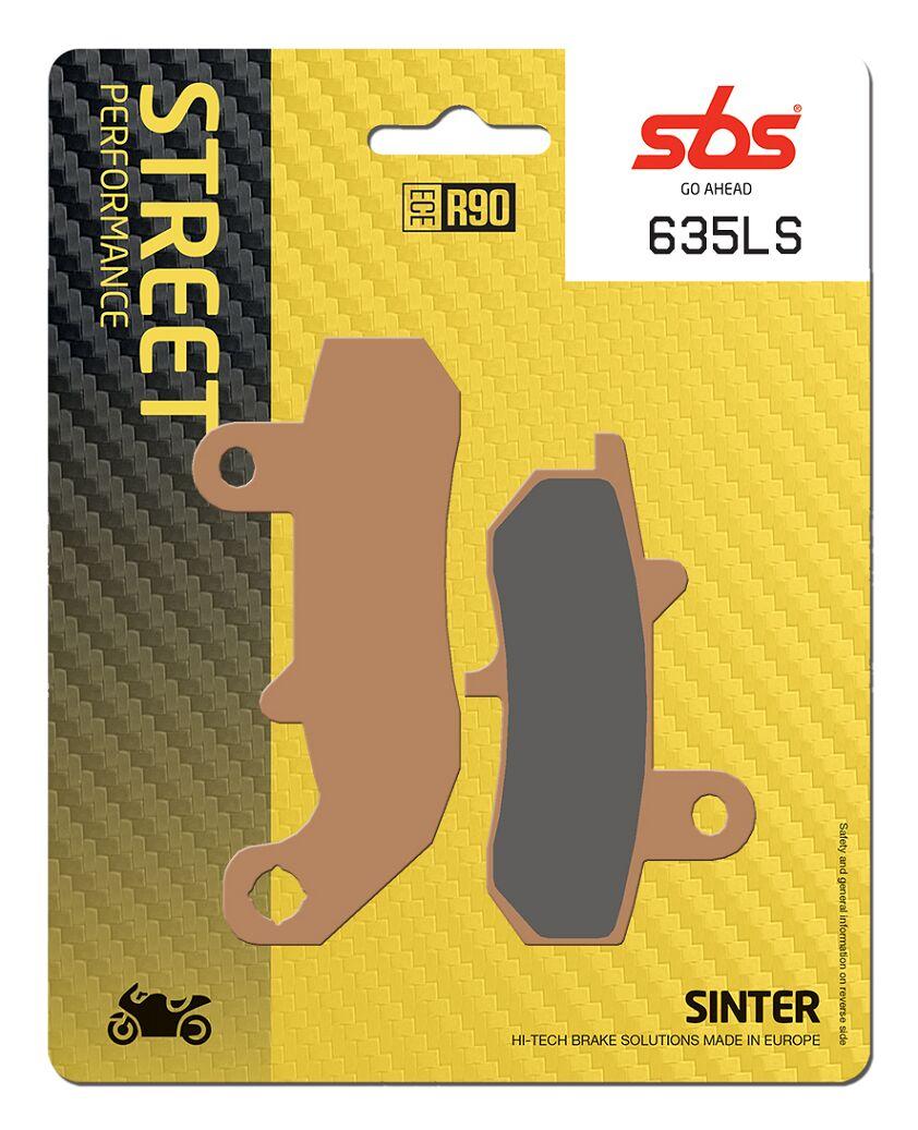 SBS LS Street Excel Sintered Rear Brake Pads For Suzuki DR650 R 1992