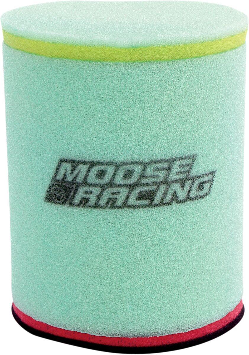 Moose Racing Precision Pre-Oiled Air Filter For Kawasaki KFX450R 2x4 2009-2013 - Green/Red/Yellow