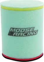 Moose Racing Precision Pre-Oiled Air Filter For Kawasaki KFX450R 2x4 2009-2013 - Green/Red/Yellow
