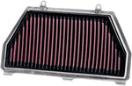 K&N High Flow Air Filter For Honda CBR600RR 2007-2024 - Black Red