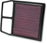 K&N High Flow Air Filter For Can Am (BRP) Commander 1000 EFI 2011-2017 - Black Red