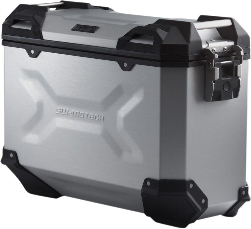 SW Motech TRAX Adventure Hard Pannier Case For KTM Adventure 1050 2015-2016 Right - Silver