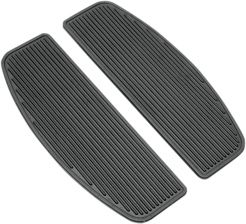 Drag Specialties Replacement Rubber Pads For Floorboards For Harley Davidson FLH 1868 2021 - Black