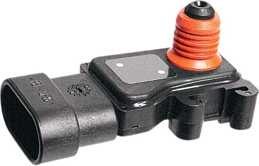 Drag Specialties Manifold Absolute Pressure Sensor For Harley Davidson FLHR 1450 1999-2003 - Black Orange