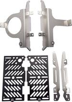 AXP Xtreme Radiator Guards For KTM EXC250 2017 - Black/Silver