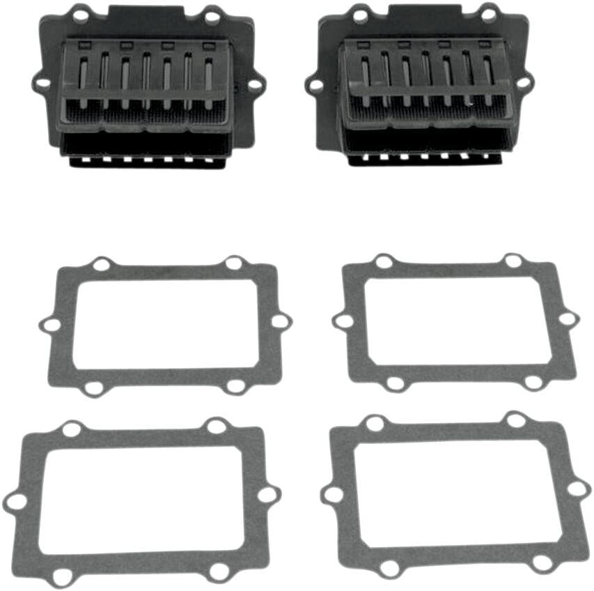 Moto Tassinari V-Force 3 Reed Valve Set For Polaris Edge 550 2003 - Black