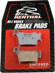 Renthal RC-1 Works Brake Pads For Husqvarna CR125 1997-2013 Rear