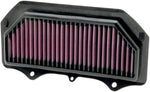K&N High Flow Air Filter For Suzuki GSX-R 600 2011-2016 - Black Red