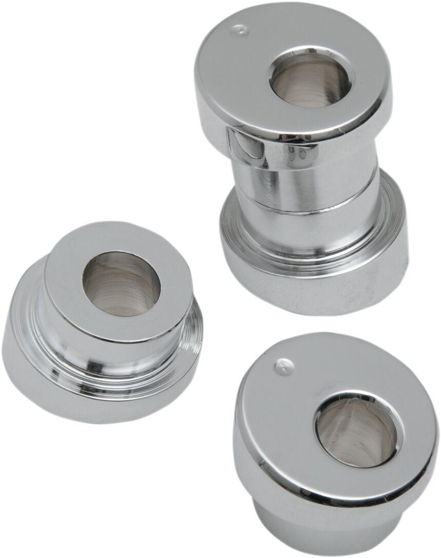 LA Choppers Angled Handlebar Riser Bushing Kit For Harley Davidson FLD 1690 2012-2013 - Chrome