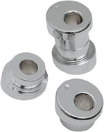 LA Choppers Angled Handlebar Riser Bushing Kit For Harley Davidson FLD 1690 2012-2013 - Chrome