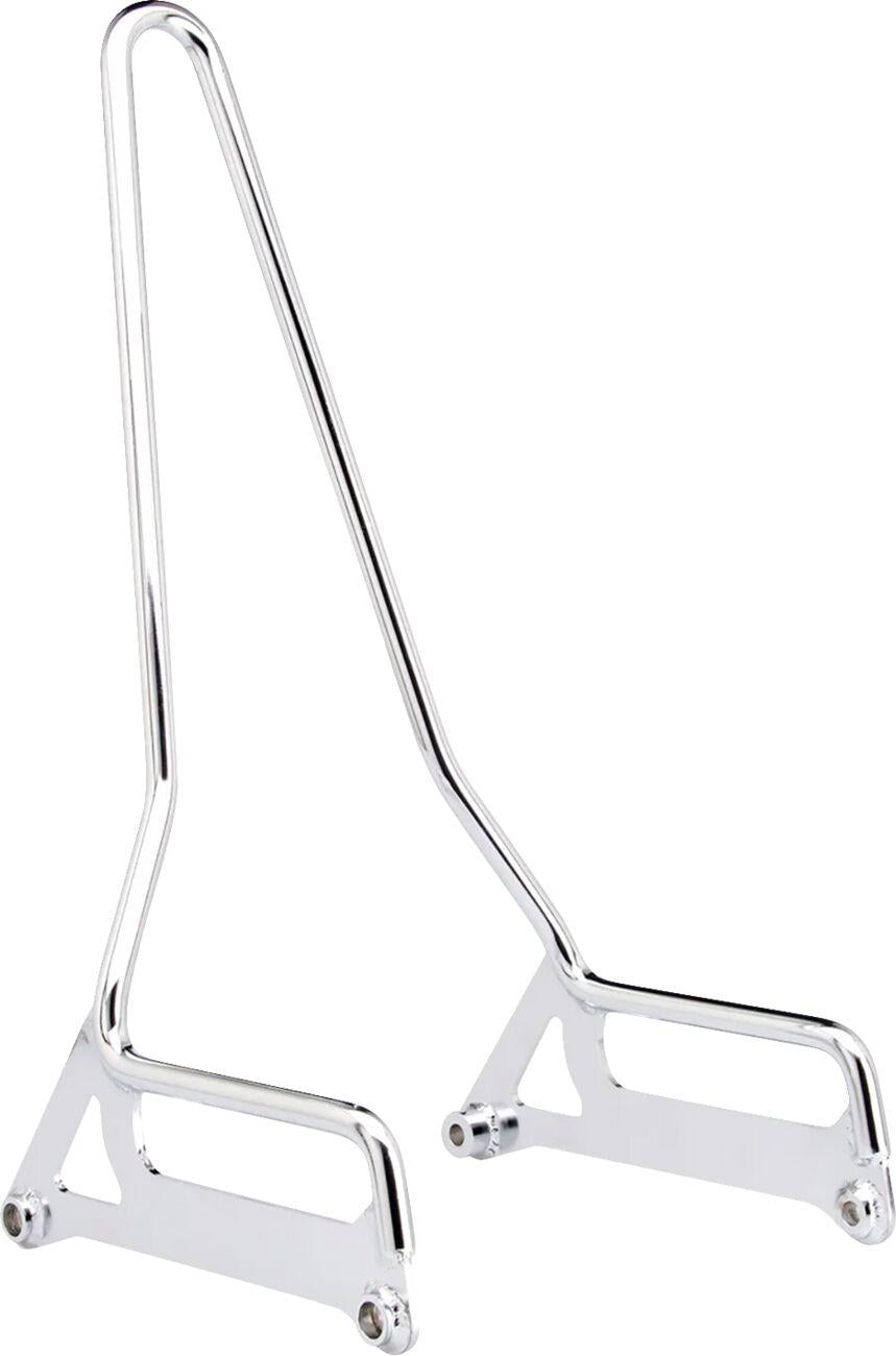 Biltwell EXFIL Sissy Bars For Harley Davidson FLD 1690 2012-2013 - Chrome