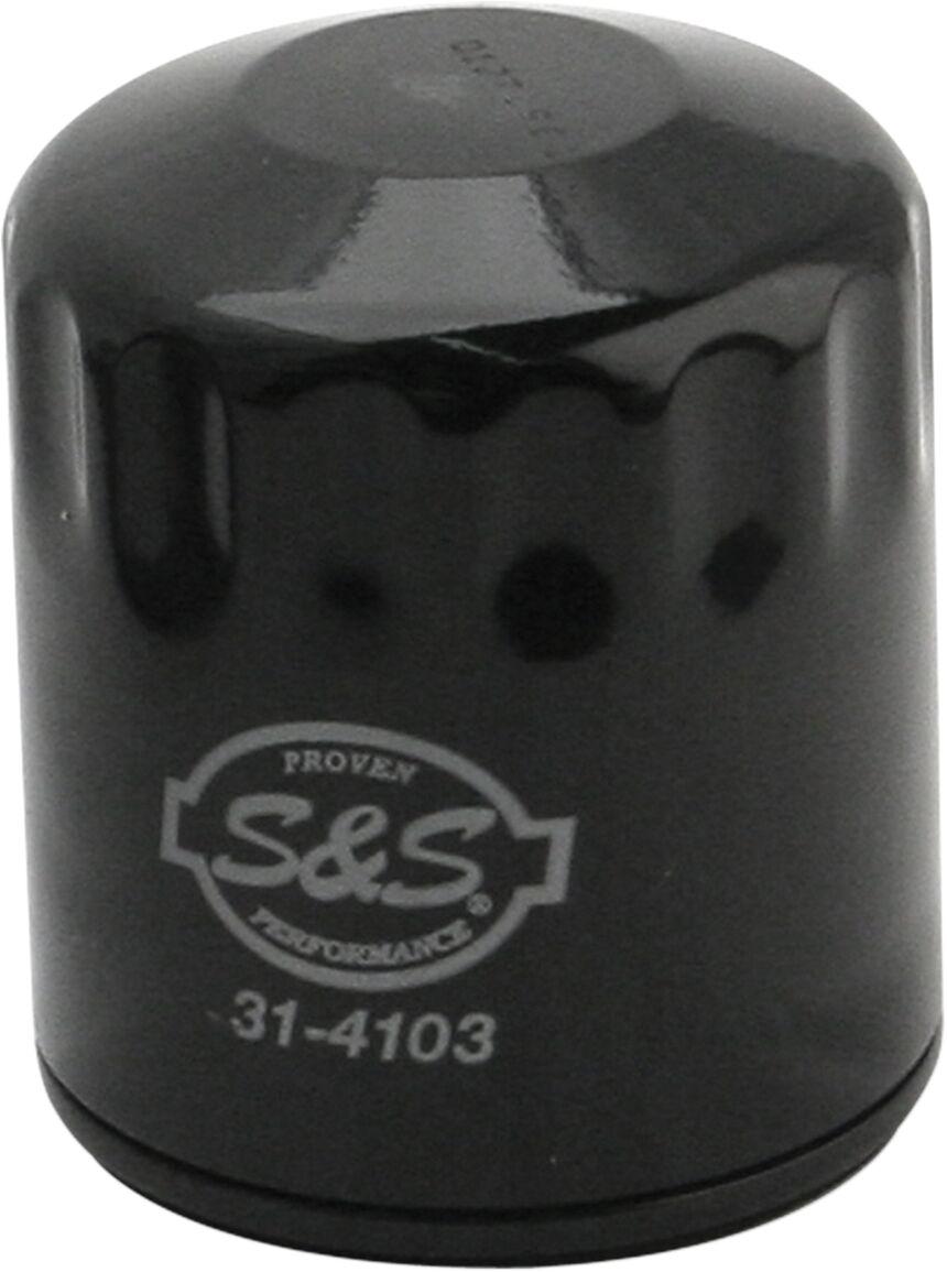 S&S Cycle Oil Filter For Harley Davidson FLD 1690 2012-2013 - Black