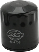 S&S Cycle Oil Filter For Harley Davidson FLD 1690 2012-2013 - Black