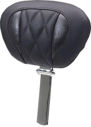 Mustang Deluxe Touring Driver Backrest For Harley Davidson FLHX 1923 2024-2026 - Black