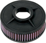 K&N High Flow Air Filter For Kawasaki VN 400 1994-1998 - Black Red