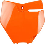 UFO Front Number Board For KTM  SX125 2016-2018 - OEM Orange