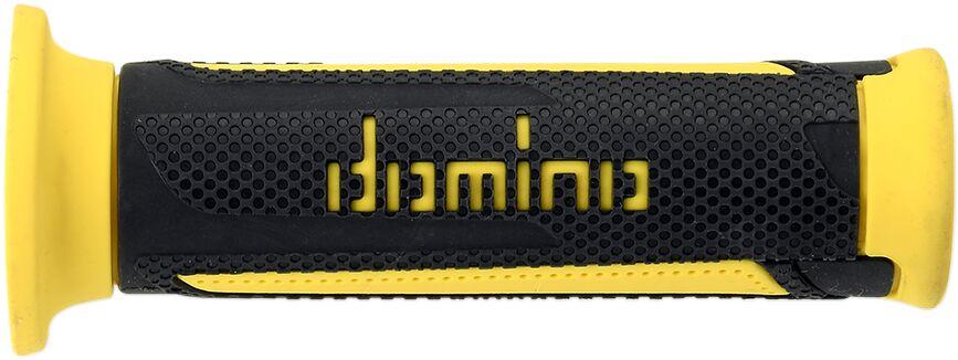 Domino Turismo Sport Touring Grips - Black/Yellow