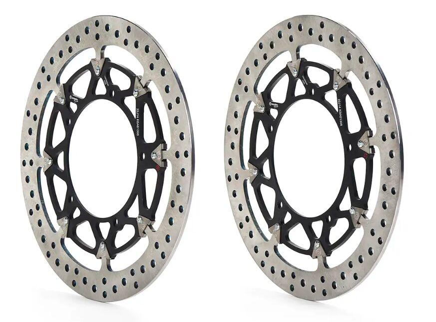 Brembo T-Drive Upgrade Twin Brake Disc Kit For Yamaha MT-10 ABS 2016-2023 Front
