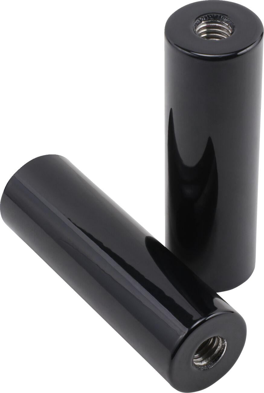 LA Choppers Kage Fighter Handlebar Risers 10 cm (4") - Black/Gloss