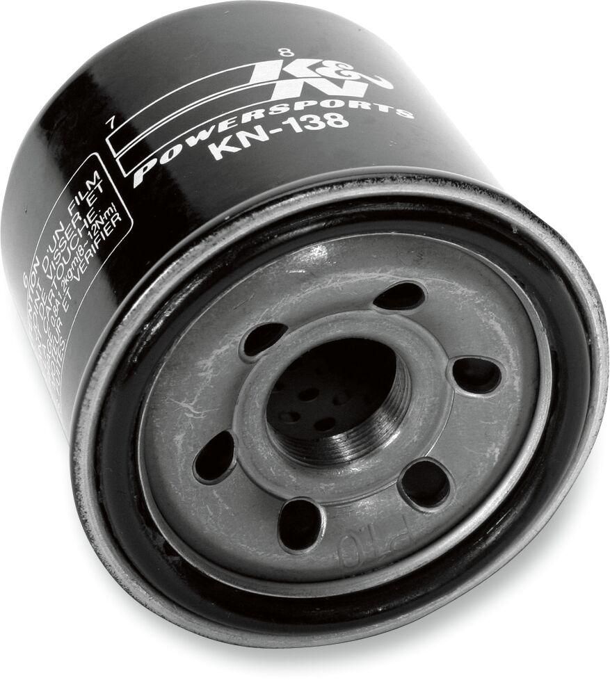 K&N Performance Oil Filter For Arctic Cat Textron 400 2X4 2007-2008 - Black
