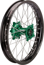 Moose Racing SX-1 Wheel For Kawasaki KX125 2003-2008 18x2.15 Rear - Black Green