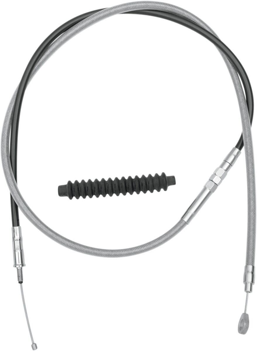 Drag Specialties Clutch Cable For Harley Davidson FLHR 1584 2008 165 cm (64-15 16") - Chrome
