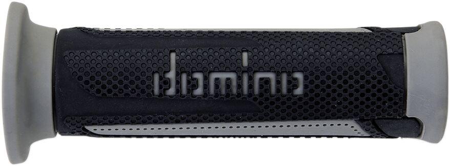 Domino Turismo Sport Touring Grips - Black/Grey