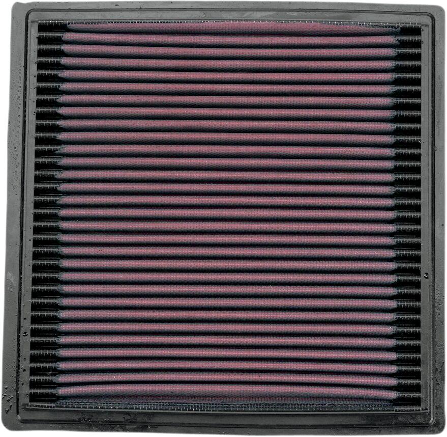 K&N High Flow Air Filter For Ducati 851 1988-1992 - Black Red