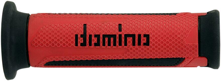 Domino Turismo Sport Touring Grips - Red/Black