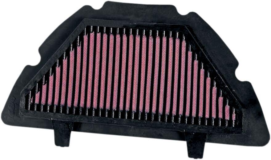 K&N High Flow Air Filter For Yamaha YZF-R1 1000 2007-2008 - Black Red