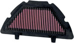K&N High Flow Air Filter For Yamaha YZF-R1 1000 2007-2008 - Black Red