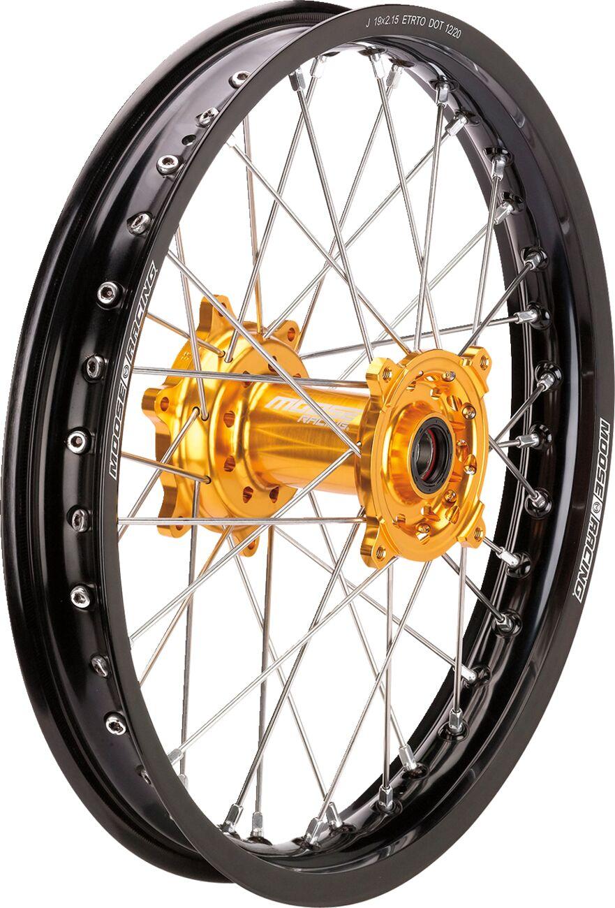 Moose Racing SX-1 Wheel For Suzuki RMZ250 2004-2025 19x2.15 Rear - Black Gold