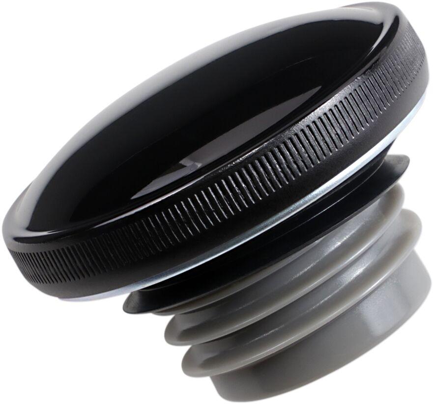 Drag Specialties Screw-In Fuel Cap For Harley Davidson FLD 1690 2012-2013 - Black