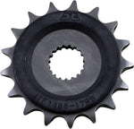 JT Steel Sprocket With Noise Dampener For Triumph Bonneville 1200 Speedmaster ABS 2018-2024 Front 17T
