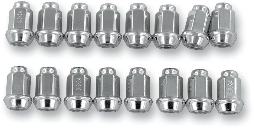 ITP Lug Nuts For Polaris ACE 500 4X4 2018-2019 - Chrome/Silver/Tapered