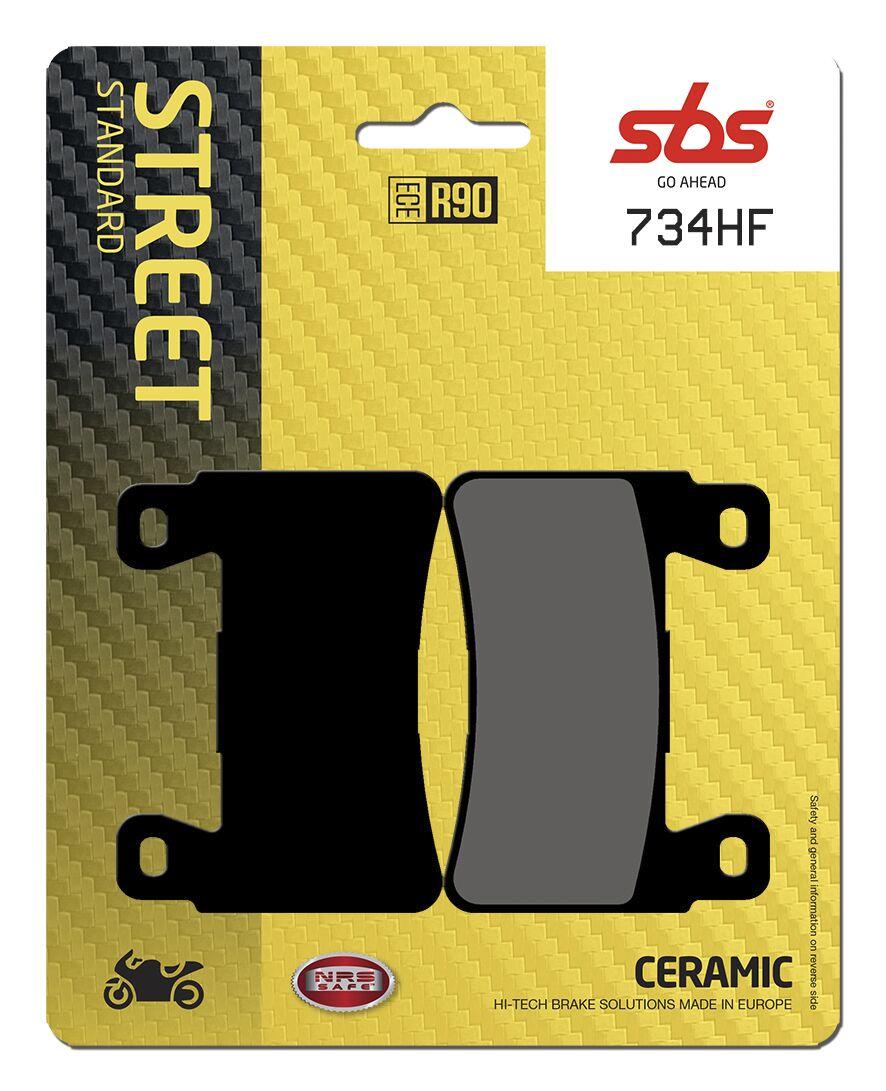 SBS HF Street Ceramic Organic Front Brake Pads For Honda CB 1100 2014