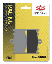 SBS DS Dual Sintered Front Brake Pads For Suzuki GSX-R 600 1997-2003