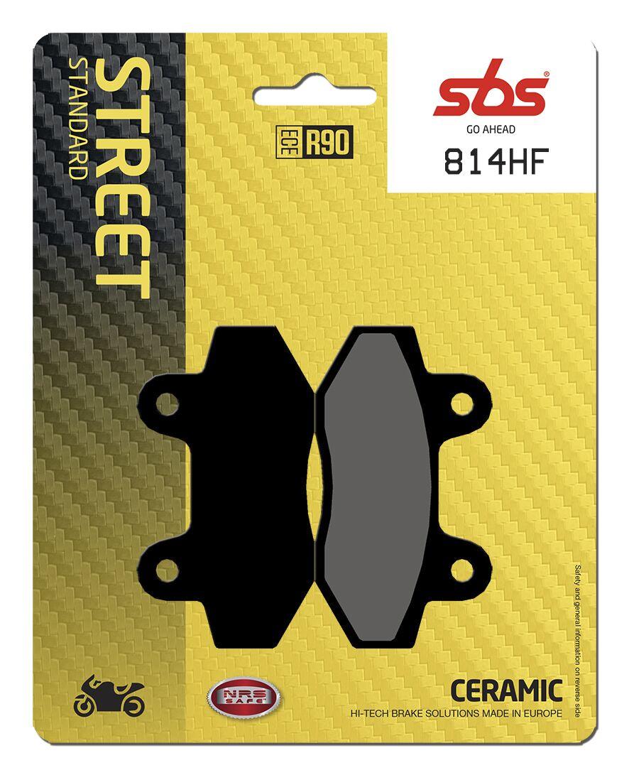 SBS HF Street Ceramic Organic Front Brake Pads For Mash Cafe Racer 125 2015-2016