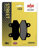 SBS HF Street Ceramic Organic Front Brake Pads For Mash Cafe Racer 125 2015-2016