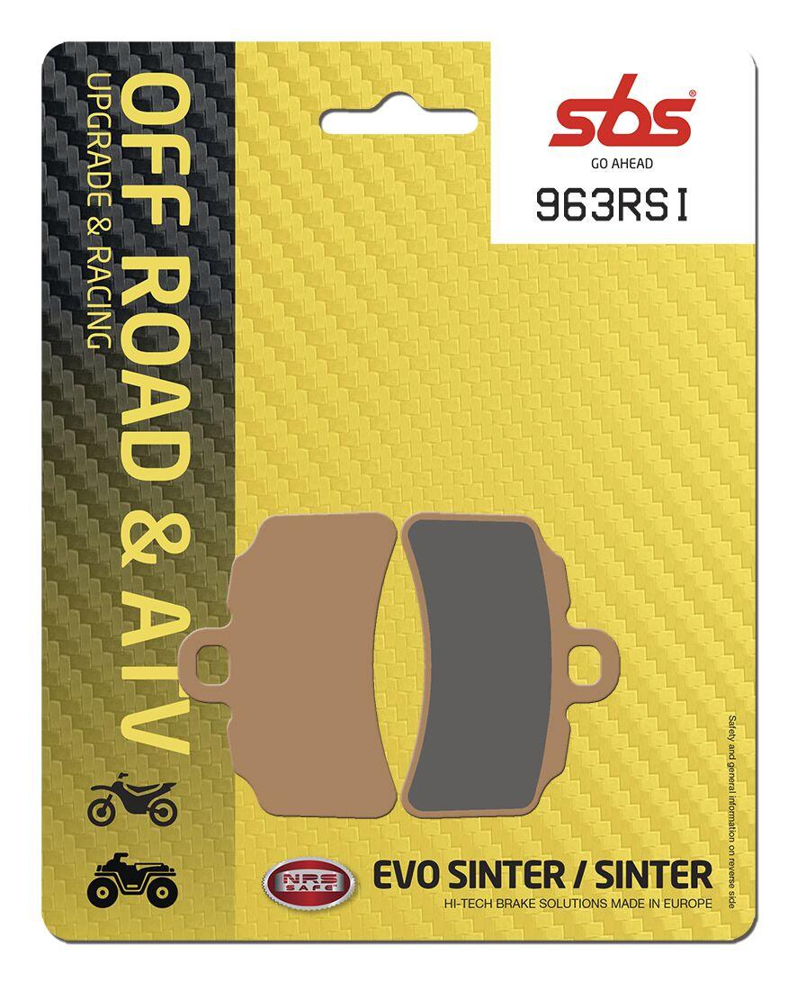 SBS RSI Sintered Front Brake Pads For TRS ONE 125 2019