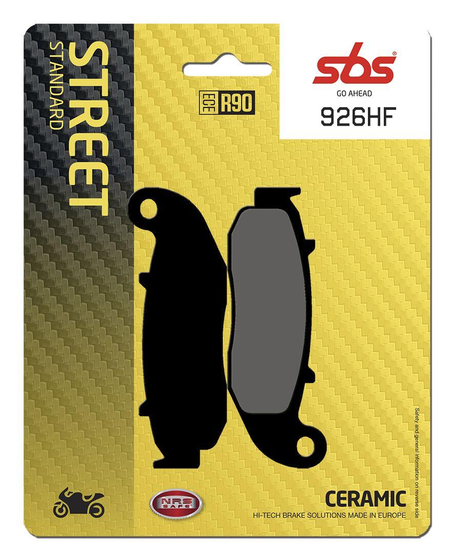 SBS HF Street Ceramic Organic Front Brake Pads For Fantic TZ 200 RR 2010