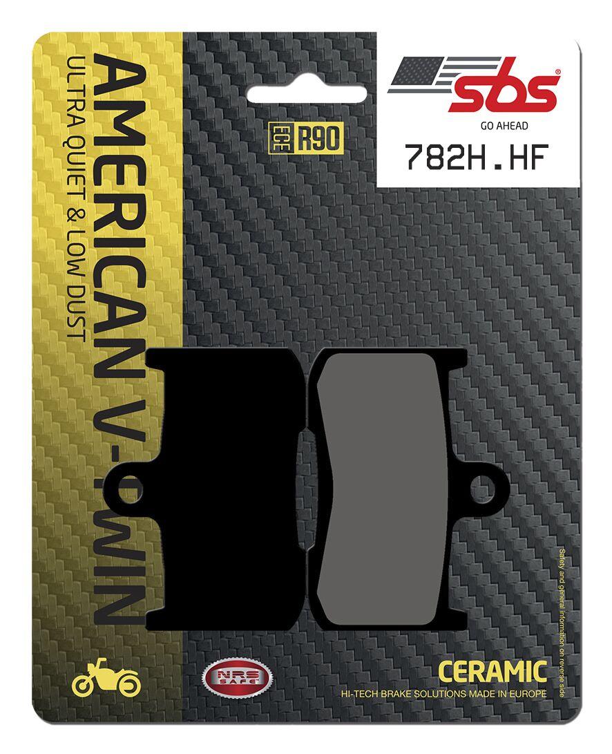 SBS HF Street Ceramic Organic Front Brake Pads For Victory Boardwalk 106 2013-2015