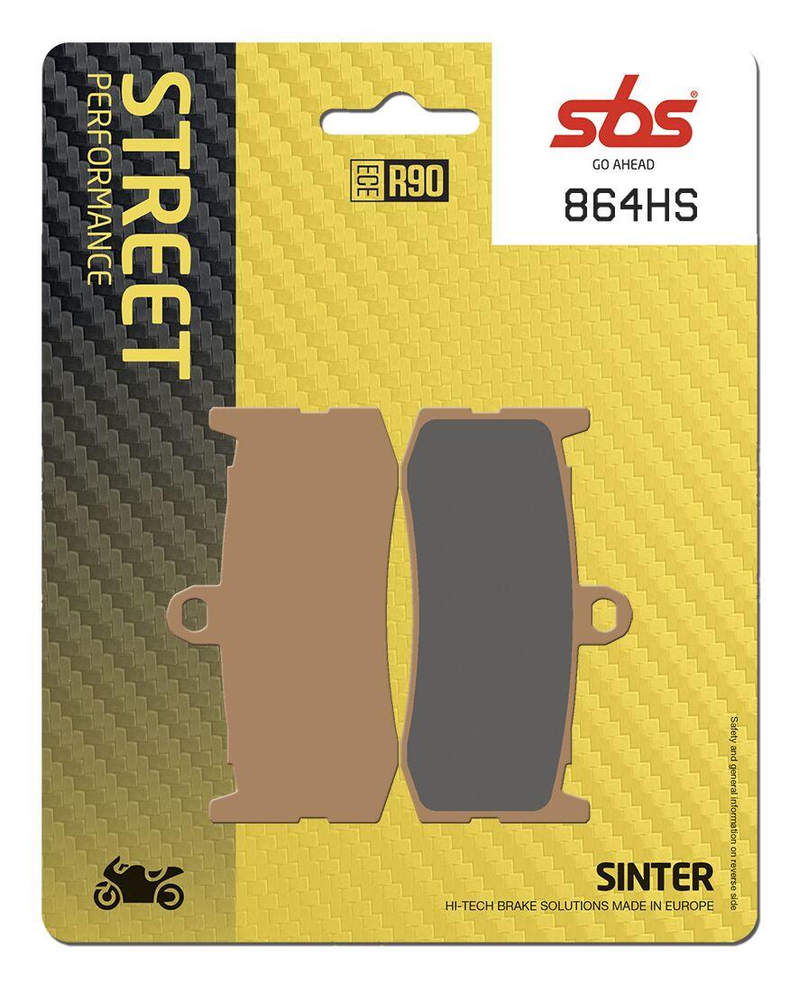 SBS HS Street Excel Sintered Front Brake Pads For Triumph Daytona 675 2009-2015