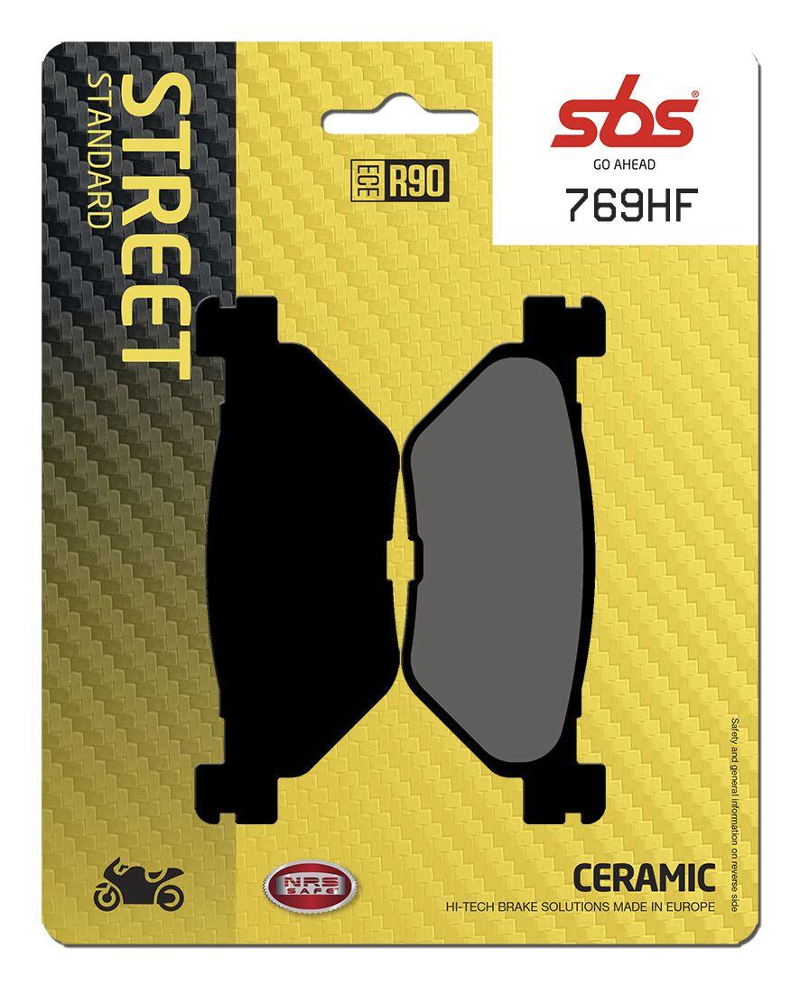 SBS HF Street Ceramic Organic Rear Brake Pads For Yamaha FJR 1300 2001-2003