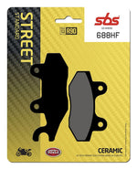 SBS HF Street Ceramic Organic Front Brake Pads For Honda CBF 250 2004-2007